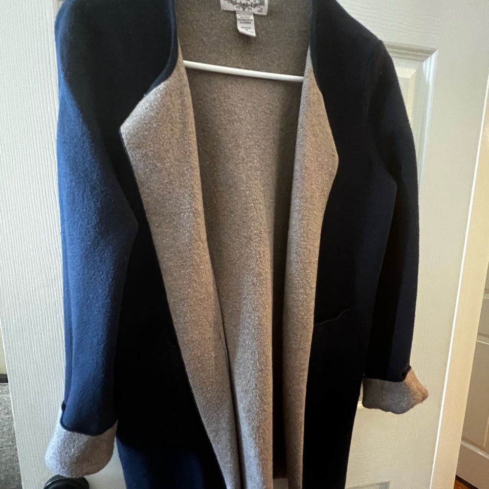 Two toned sweater